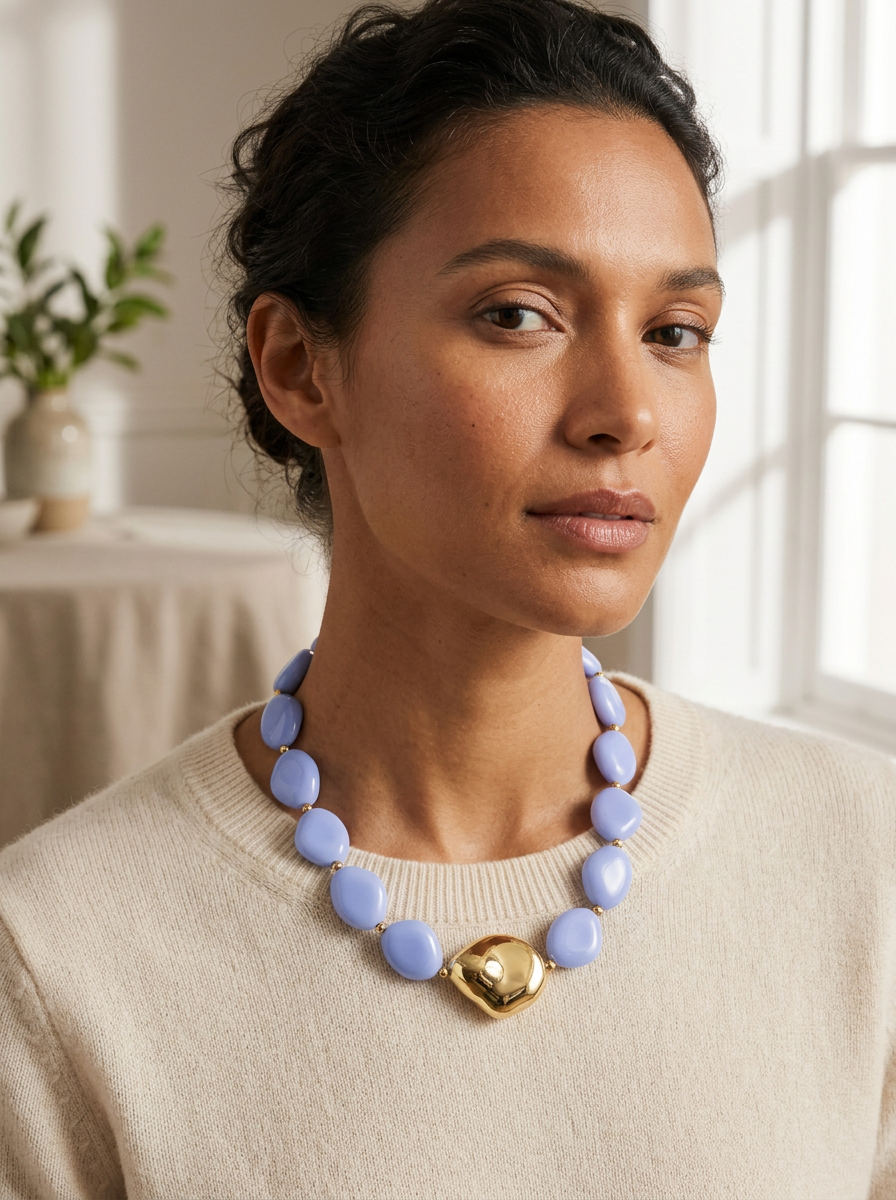 Blush Blue Luxe Ketting